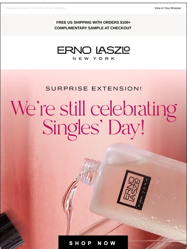 Erno Laszlo Newsletter