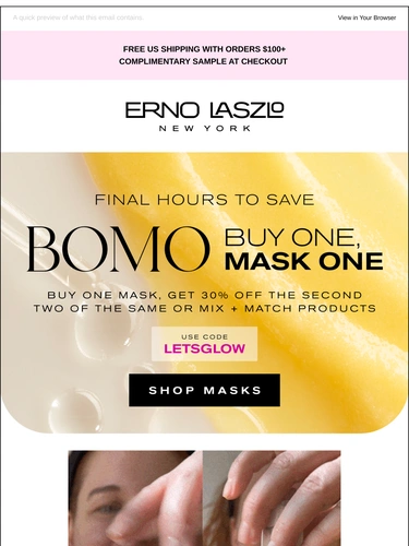 Erno Laszlo Newsletter