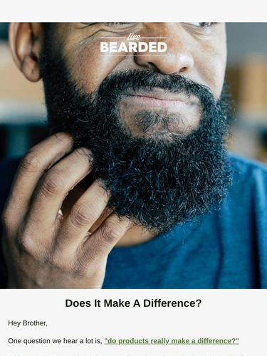 Live Bearded Newsletter