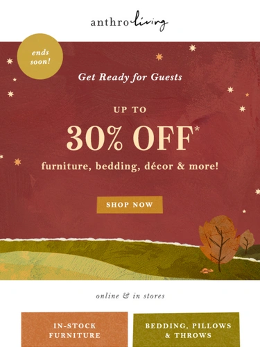 Anthropologie Newsletter