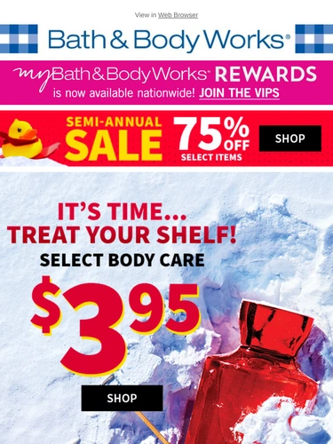 Bath & Body Works Newsletter