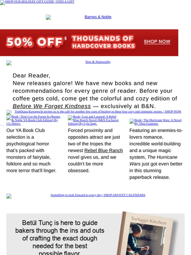 Barnes & Noble Newsletter