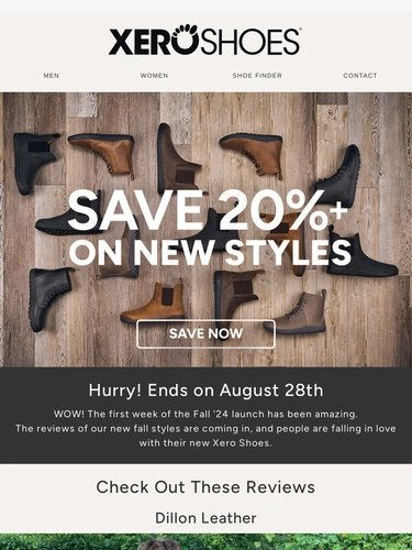 Xero Shoes Newsletter