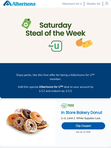 Albertsons Newsletter