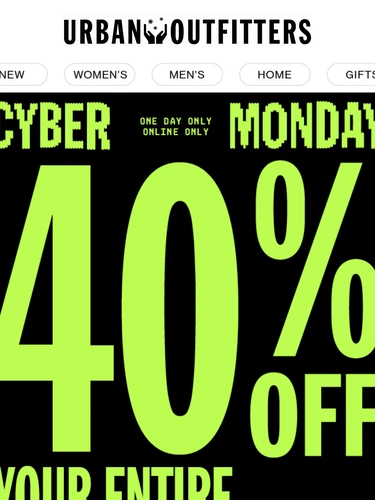 Urban Outfitters Sale Announcement