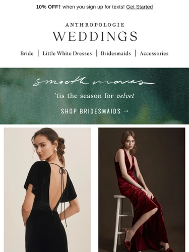 Anthropologie Newsletter