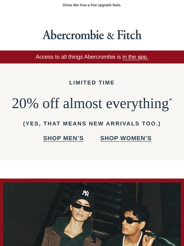 Abercrombie & Fitch Newsletter