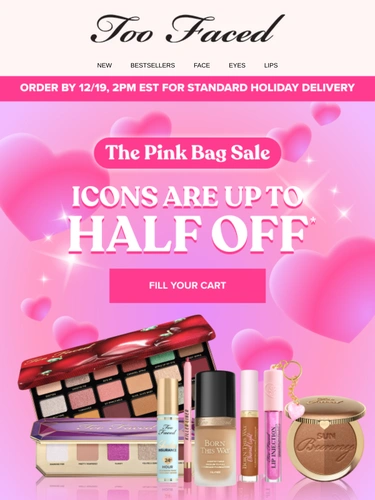 Too Faced Newsletter