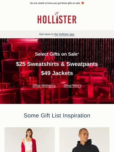 Hollister Co Newsletter