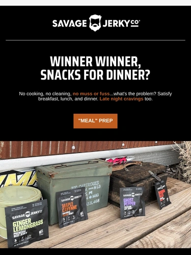 Savage Jerky Newsletter