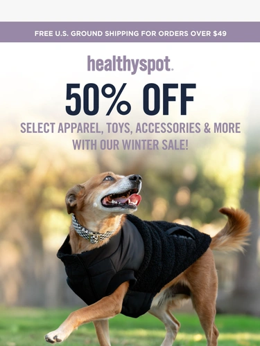 Healthy Spot Sale Announcement