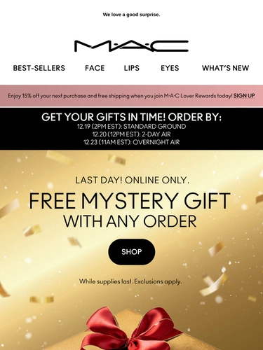 M·A·C Cosmetics Newsletter