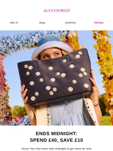 Accessorize Sale Announcement