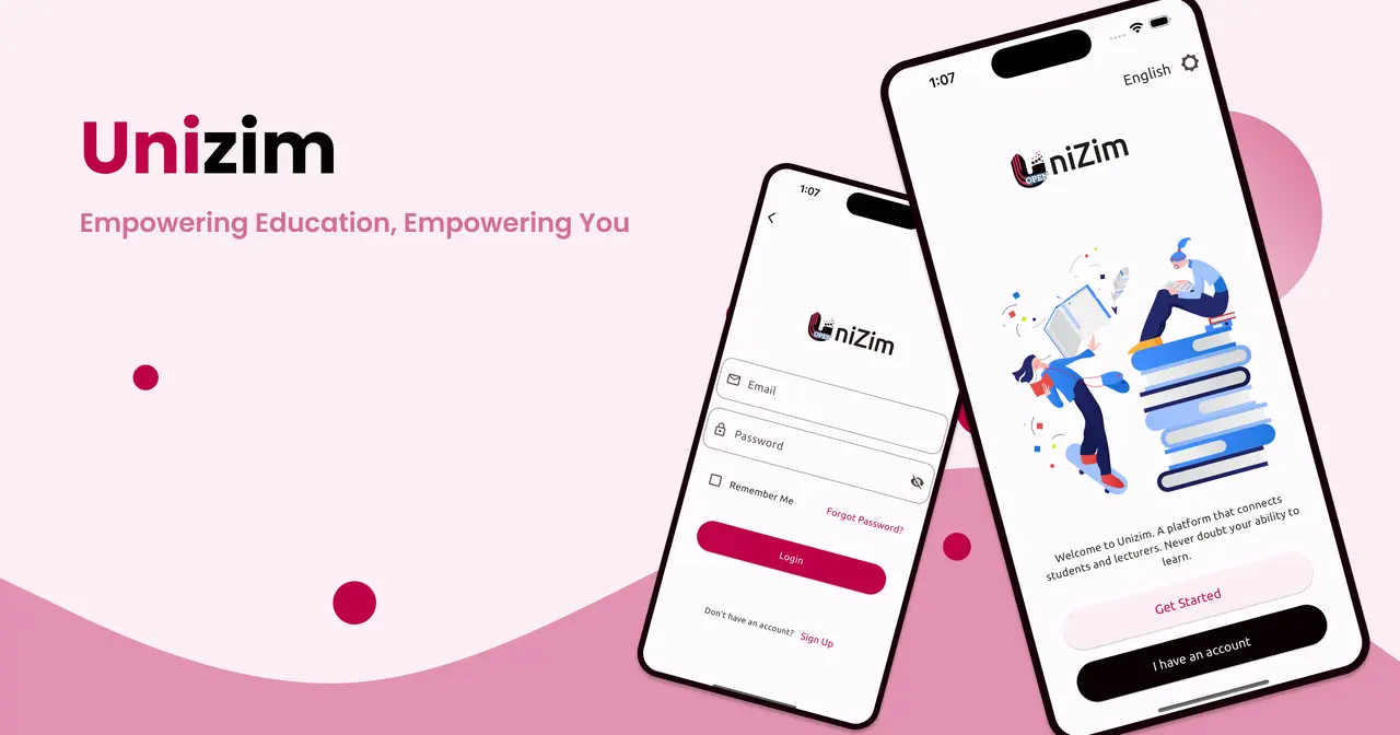Unizim: Scalable App for University and College Students screenshot