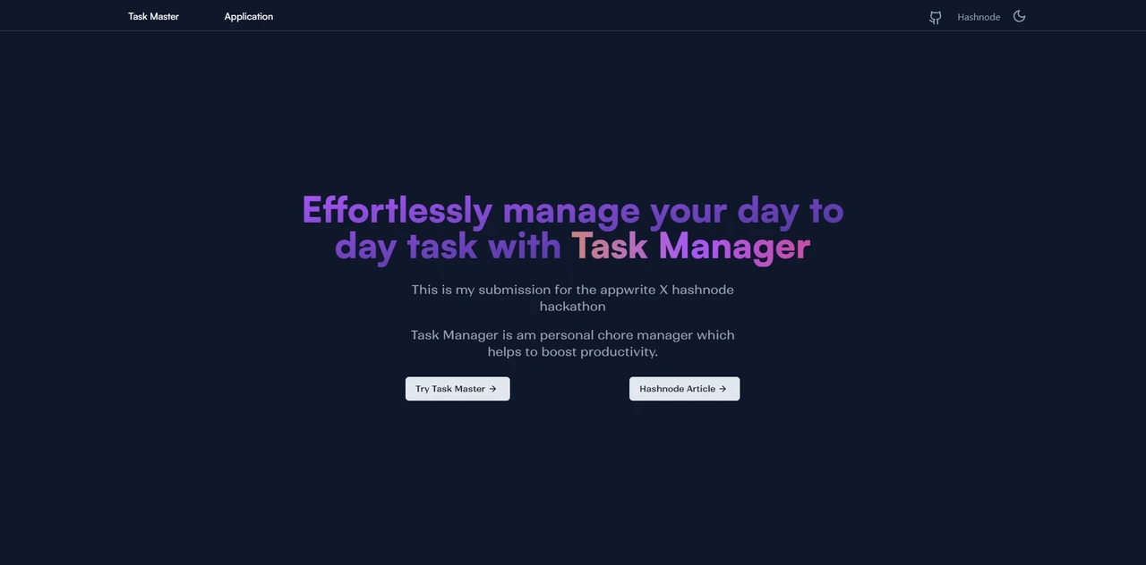 Task Manager screenshot