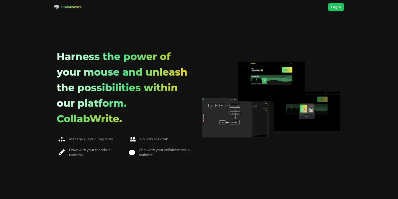 Collabwrite screenshot