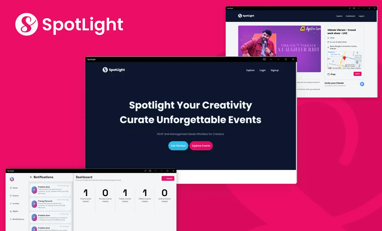 SpotLight screenshot