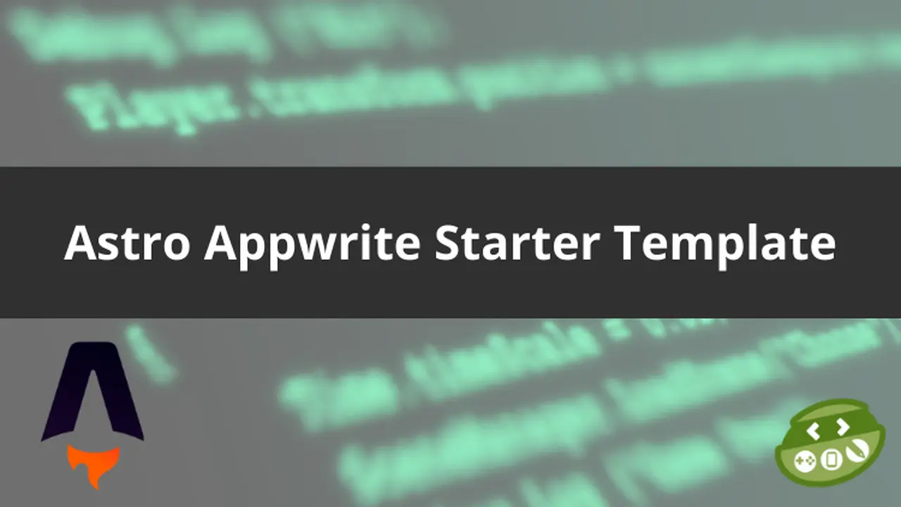 Astro Appwrite Starter screenshot