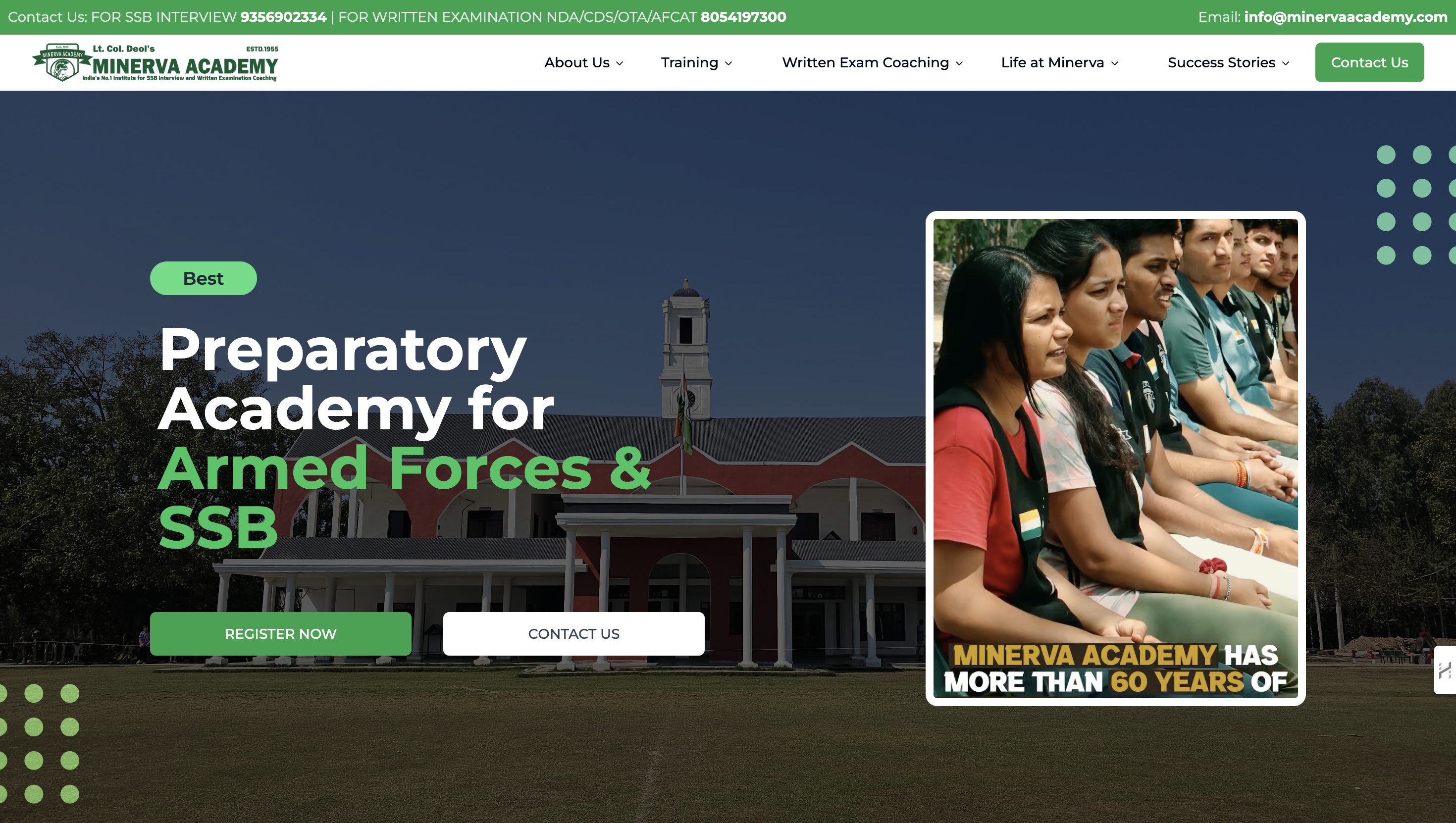 Minerva Academy SSB Site